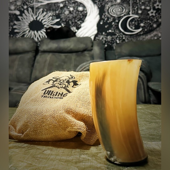 VIRING TRADERS Other - Viking Drinking Horn - Natural Brown